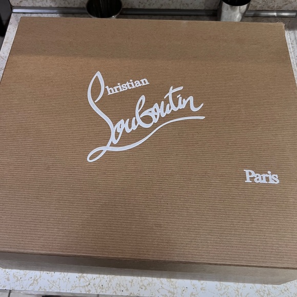 Sale Christian Louboutin New black Mafaldina Zeppa 120 Wedge platform Shoes 38 8 - Picture 14 of 14